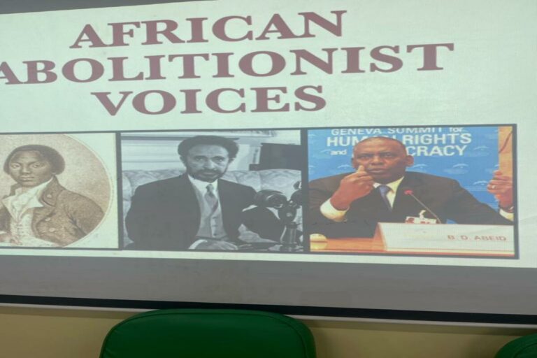 Le leader de l’organisation Ira Biram Dah Abeid figure sur la liste  » des  Voix de l’Émancipation Africaine »
