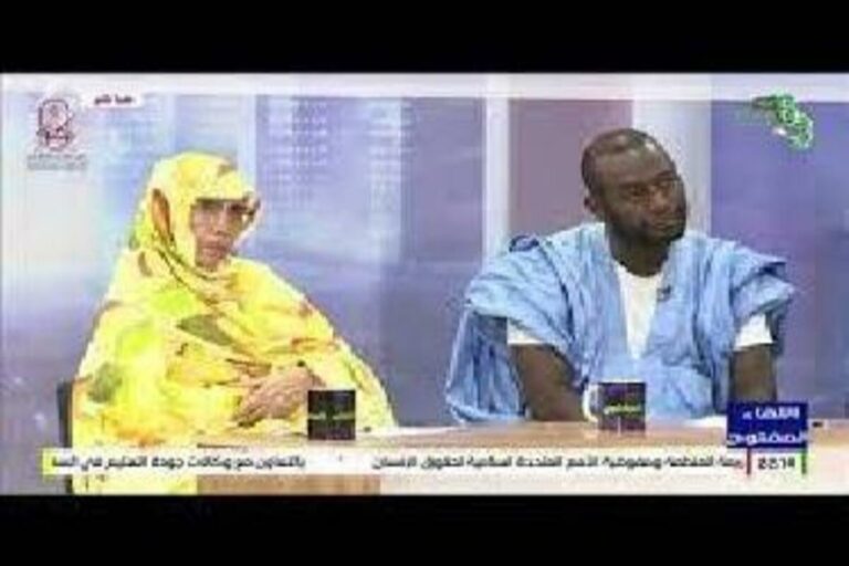 Quand le gouvernement mauritanien orchestre une émission spéciale à la télévision nationale pour saquer les défenseurs des droits humains !